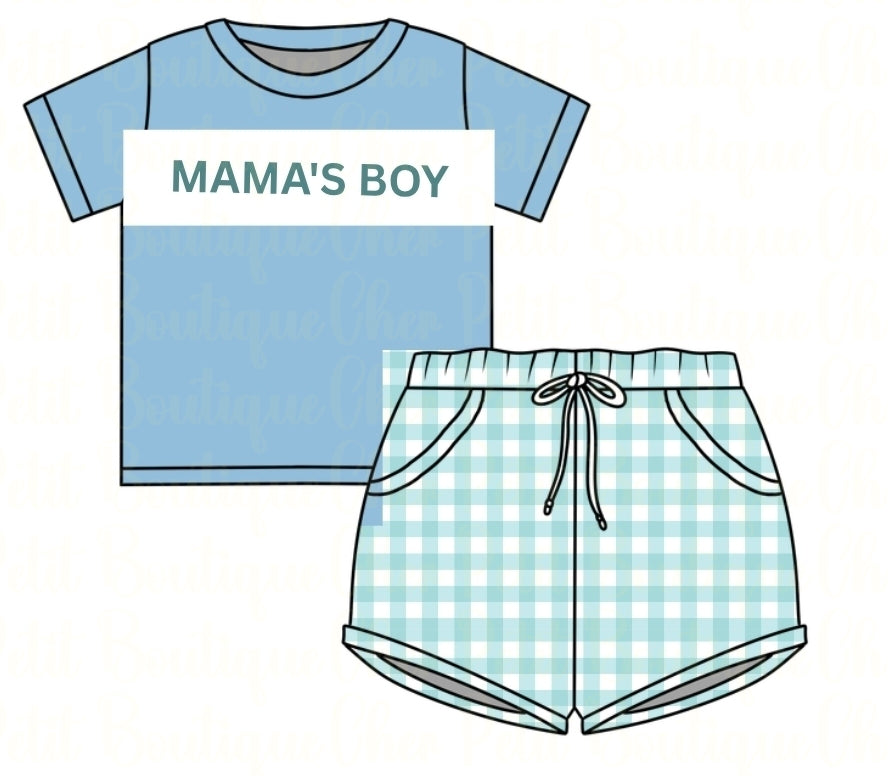 Customizable Sweet Vintage Floral Sibling Match (can say anything uo to 15 characters) - Machine Smocked- Pre-order