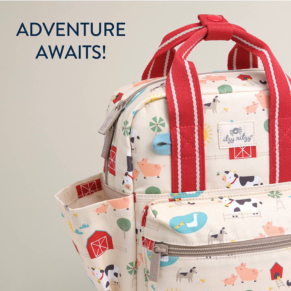 *NEW OPTIONS* Itzy Bitzy Backpack: Ribbons + Roses