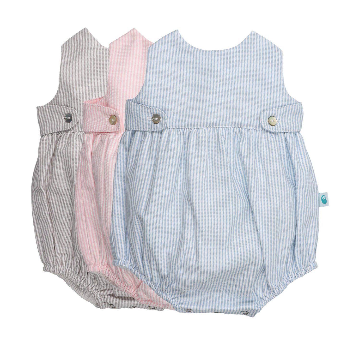 Cotton Baby Swaddle Blanket: Light Blue / 0-1M