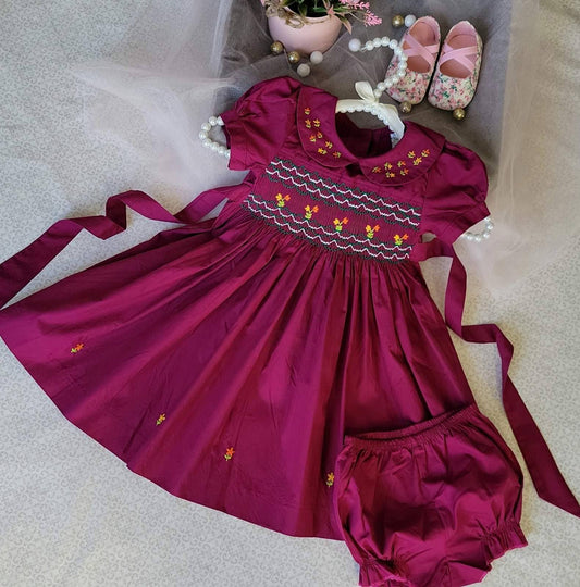 Lily Rose Smocked Dress