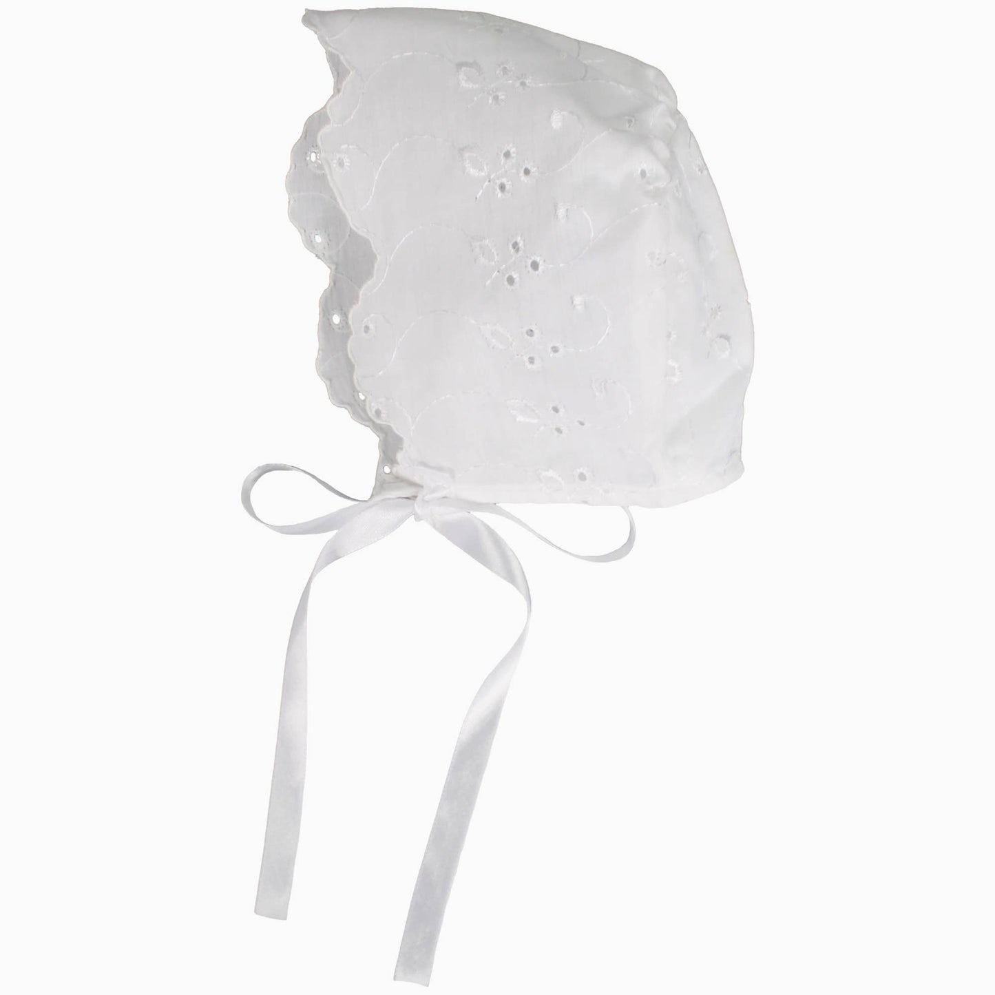Eyelet Lace Christening Gown: 9 Month