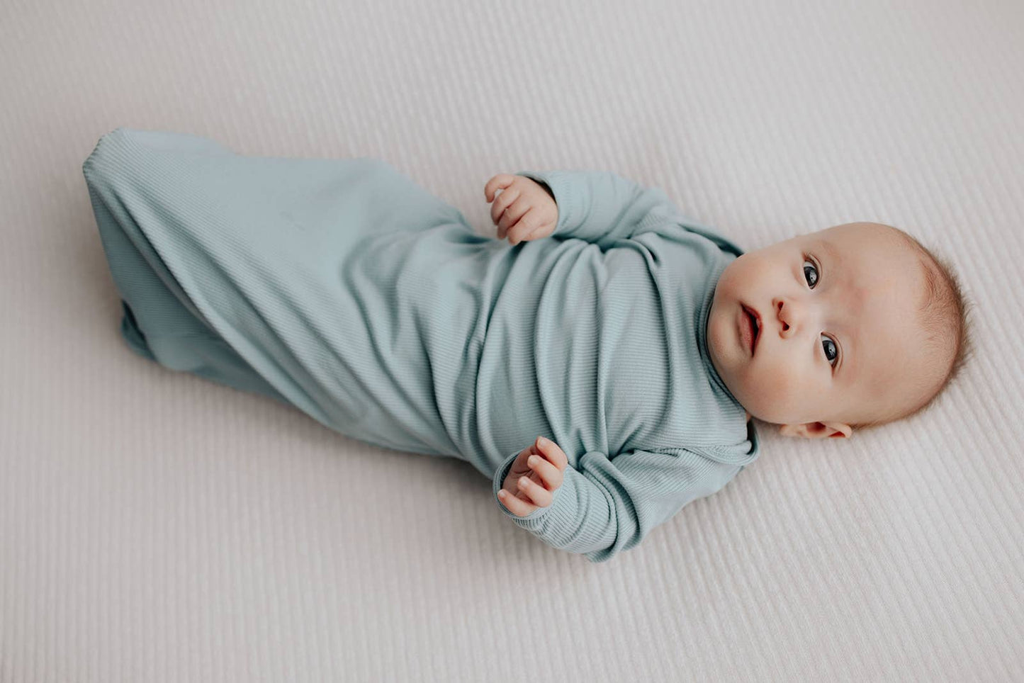 Blue Bird Knotted Gown: Gown Only
