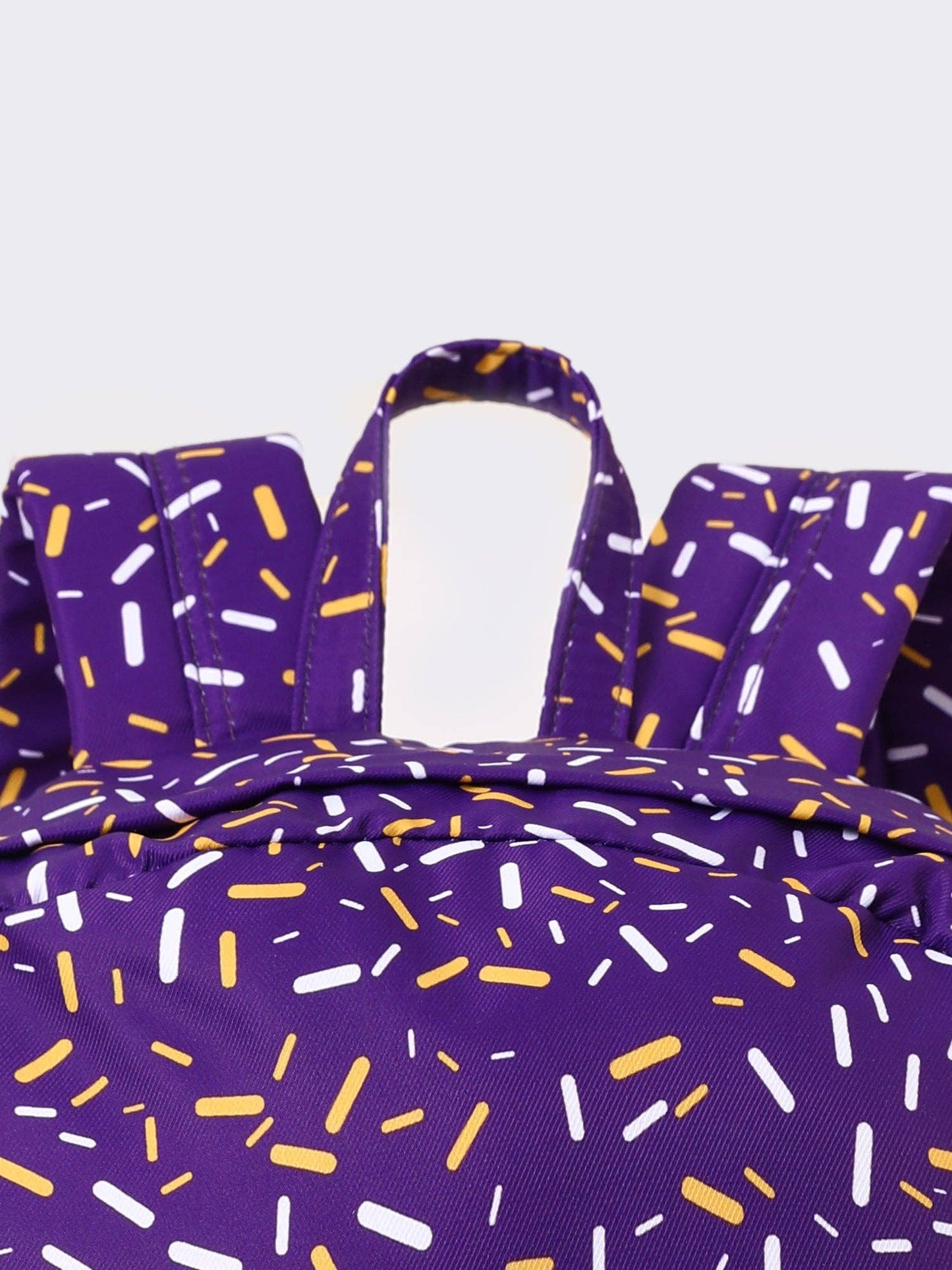 Purple Drip Canvas Backpack