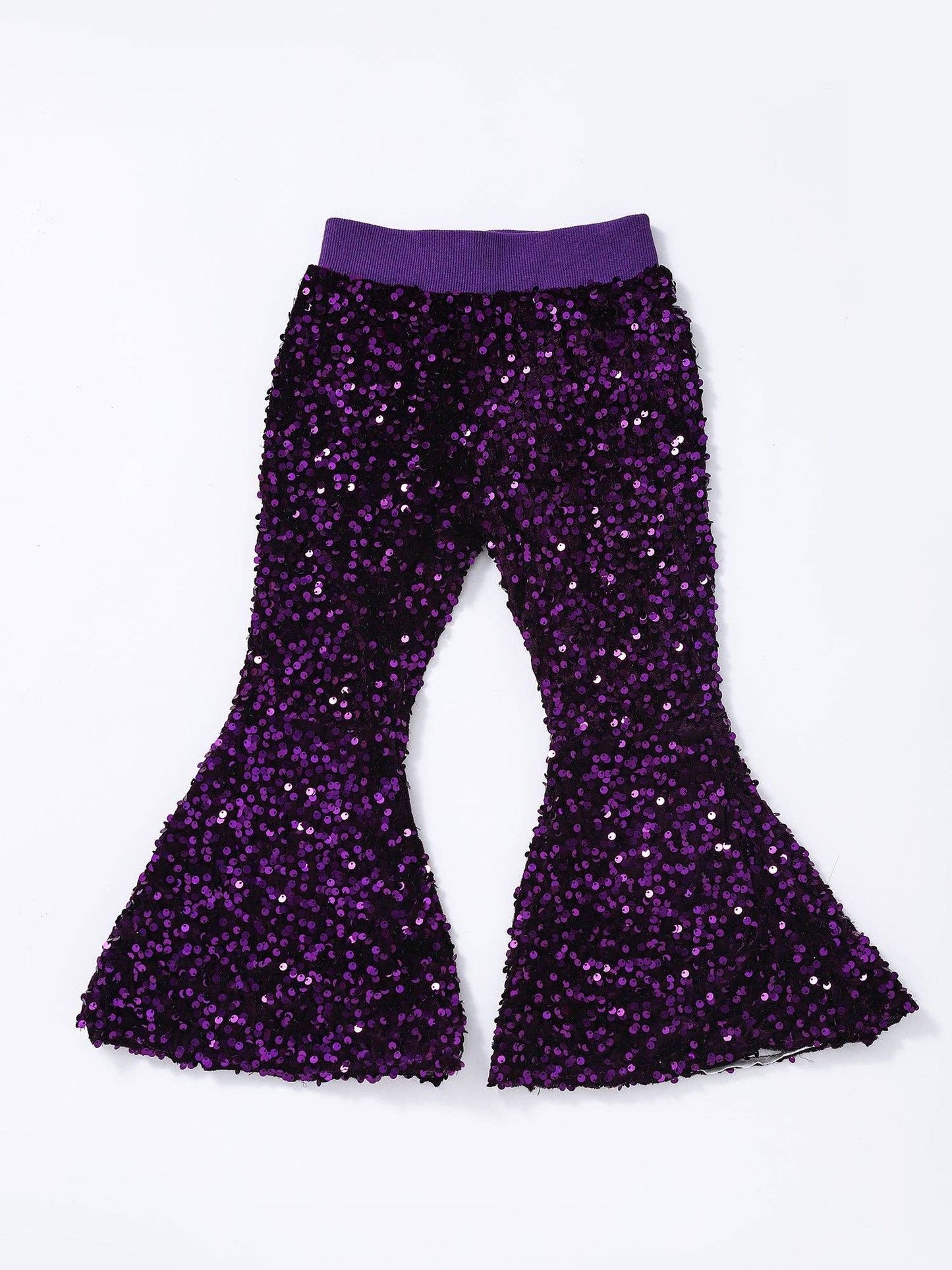 Purple Sequin Pants