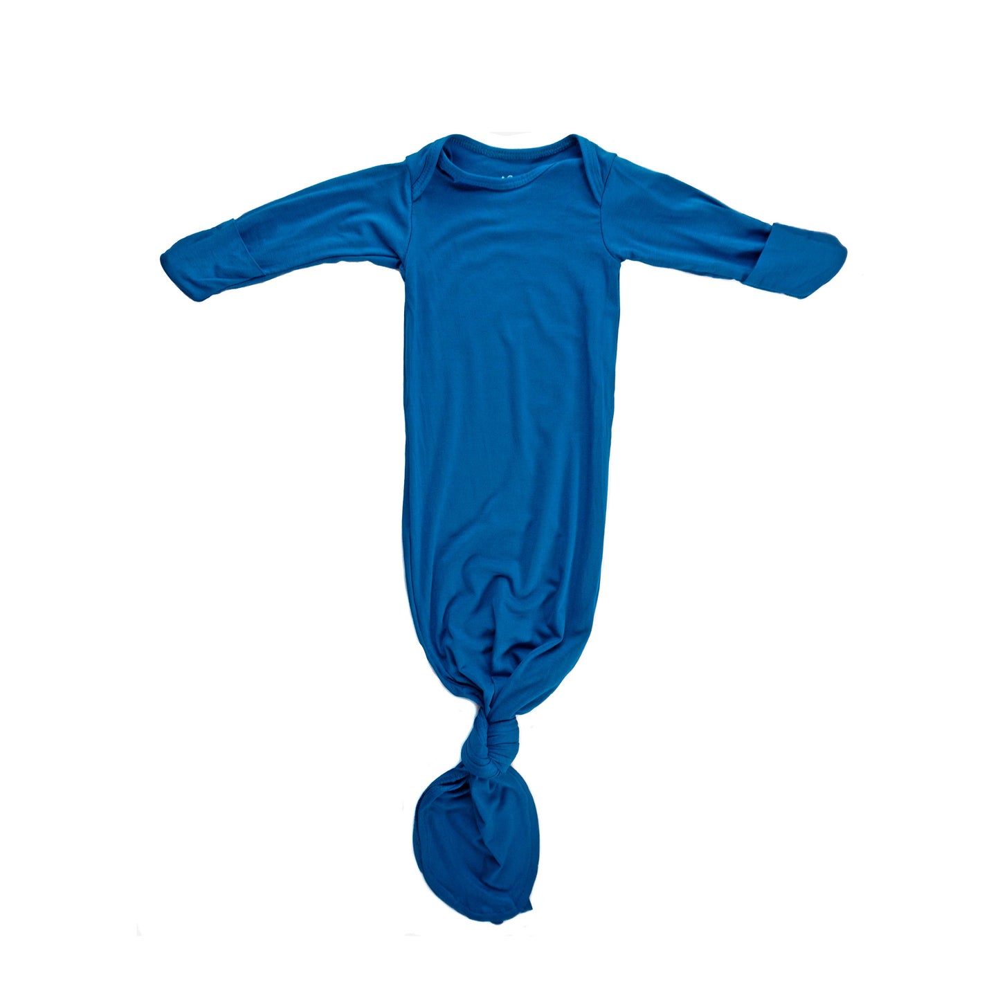 Blue Knotted Gown: Gown & Hat
