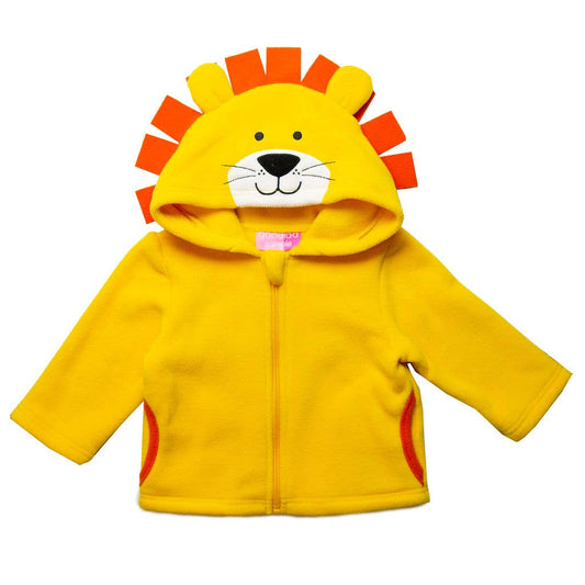 Good Lad Infant Boys Lion Face Fleece Hooded Jacket: 12 Months