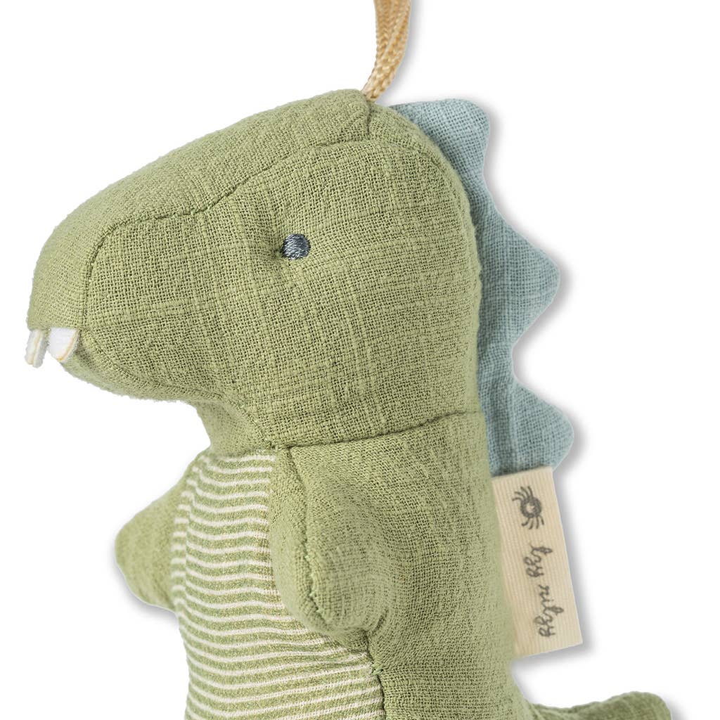 *NEW OPTIONS* Bitzy Pal Natural Rubber Pacifier & Plush: Cow