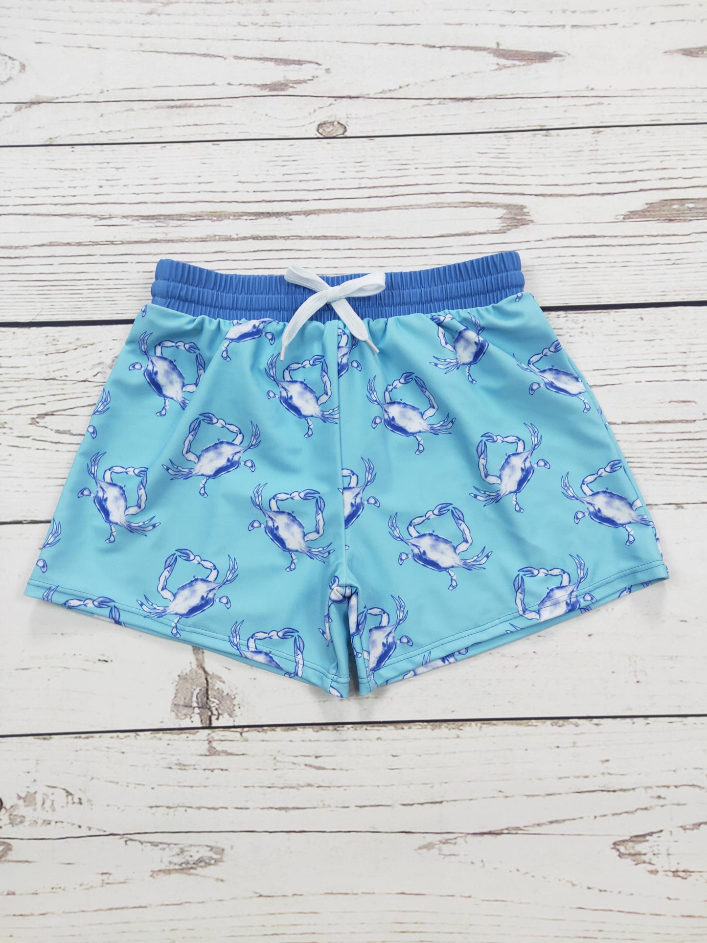 Blue Crab Swim Trunks