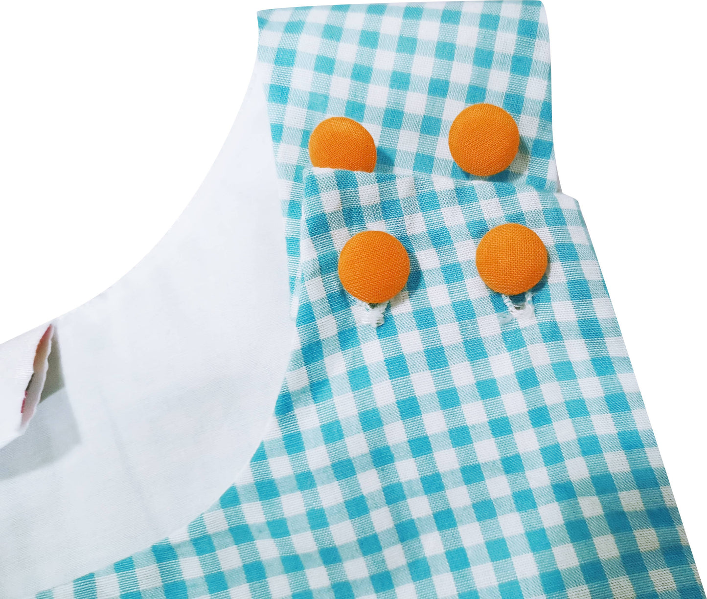 Baby Boys Fall Harvest Pumpkin Gingham Jon Shortall: 24 Months