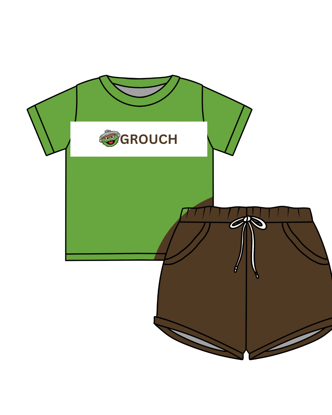 Sesame Street - Oscar The Grouch - Pre-Order - Machine Smocked