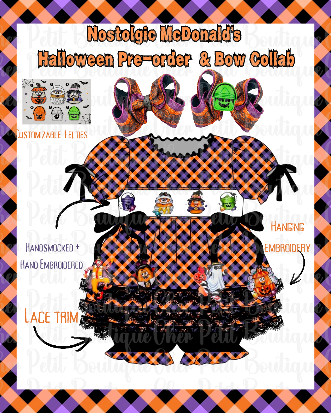 McDonalds Nostolgic Halloween Pre-order *TAT=8-10 weeks from closing date*