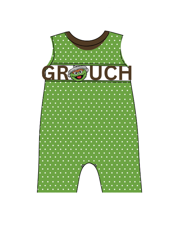 Sesame Street - Oscar The Grouch - Pre-Order - Machine Smocked