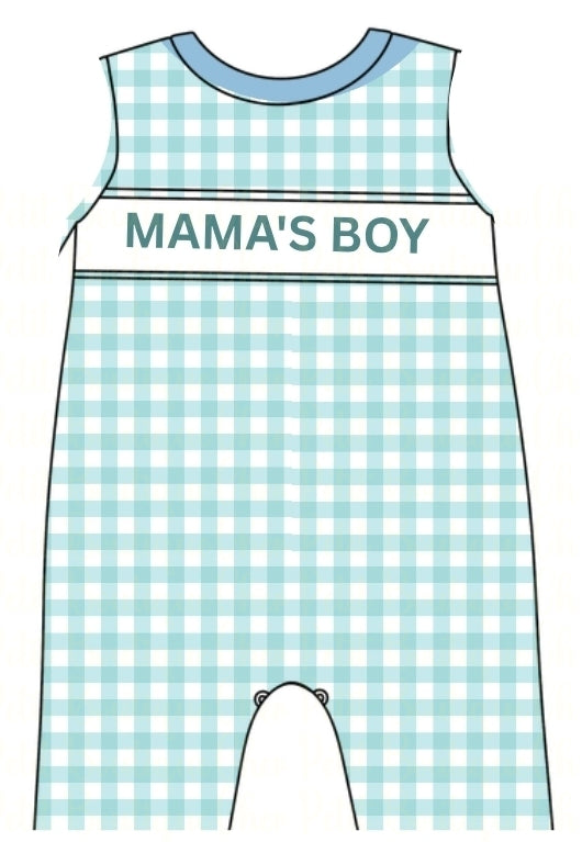 Customizable Sweet Vintage Floral Sibling Match (can say anything uo to 15 characters) - Machine Smocked- Pre-order