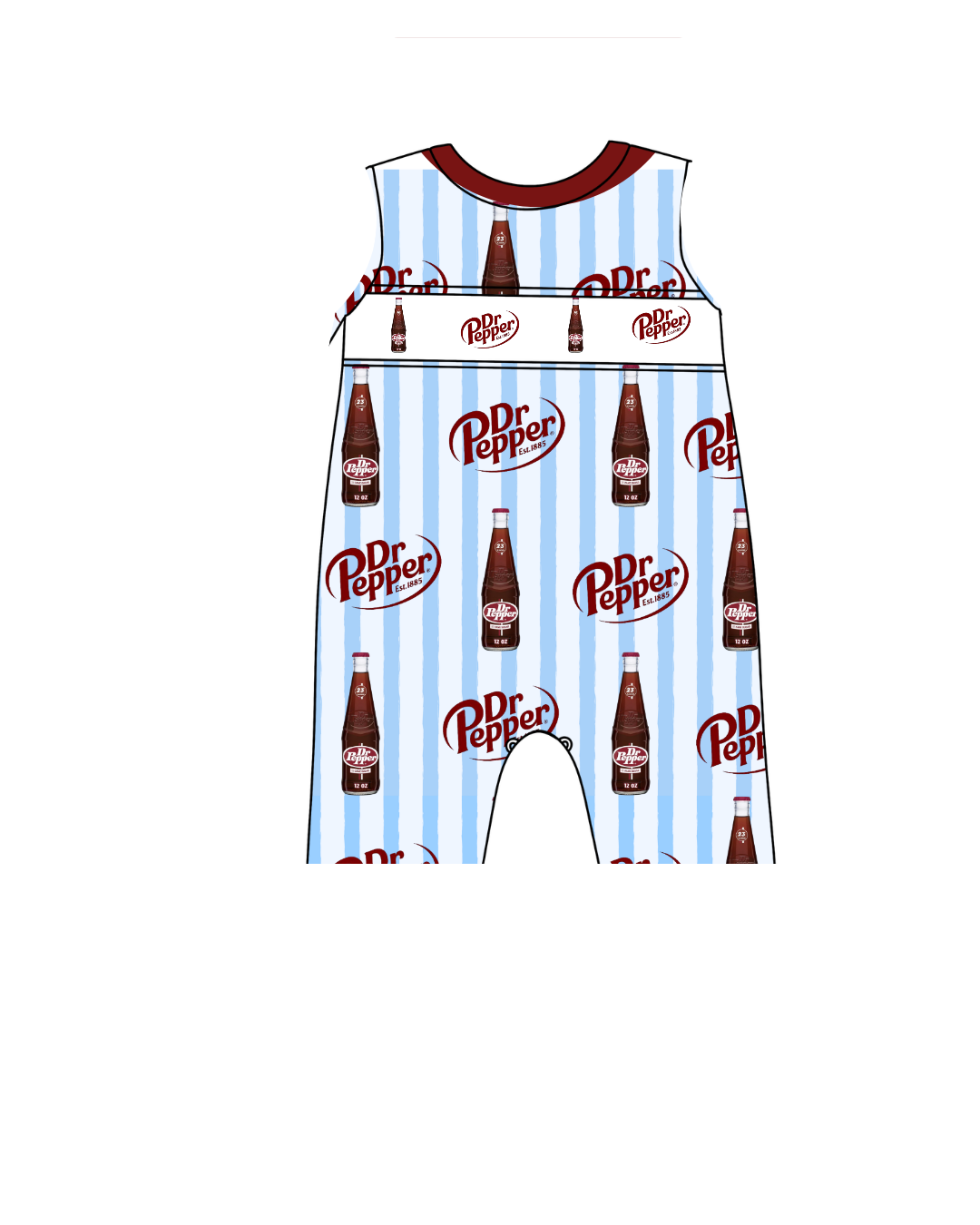 Dr. Pepper- Pre-Order - Machine Smocked