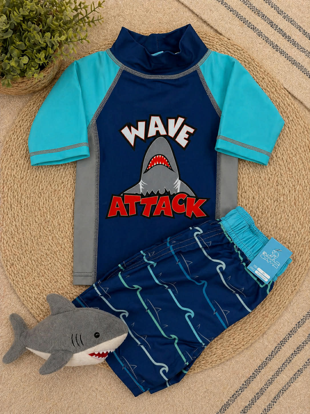 2Pc Shark Swim Set