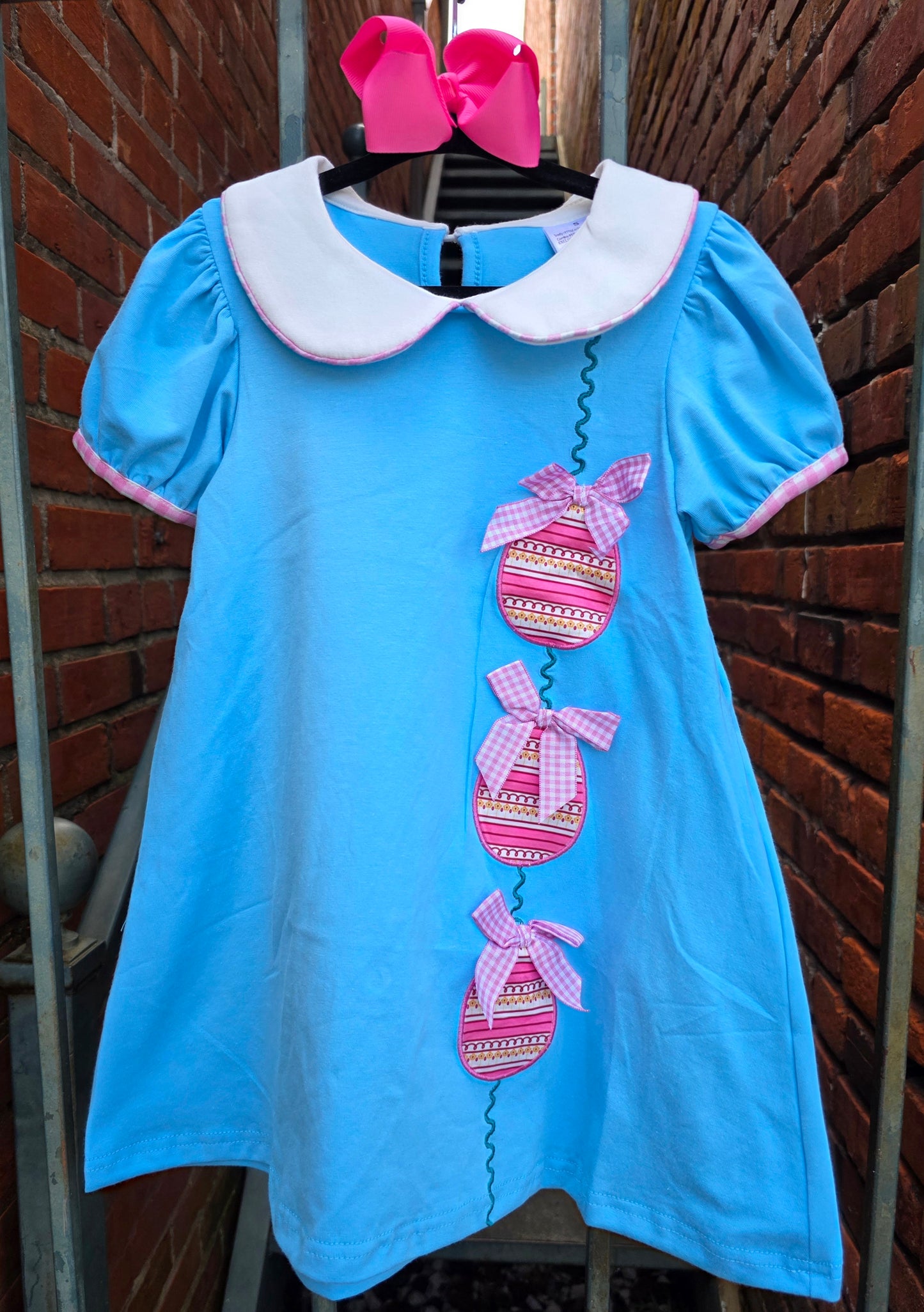 Eggstravaganza  Applique Dress