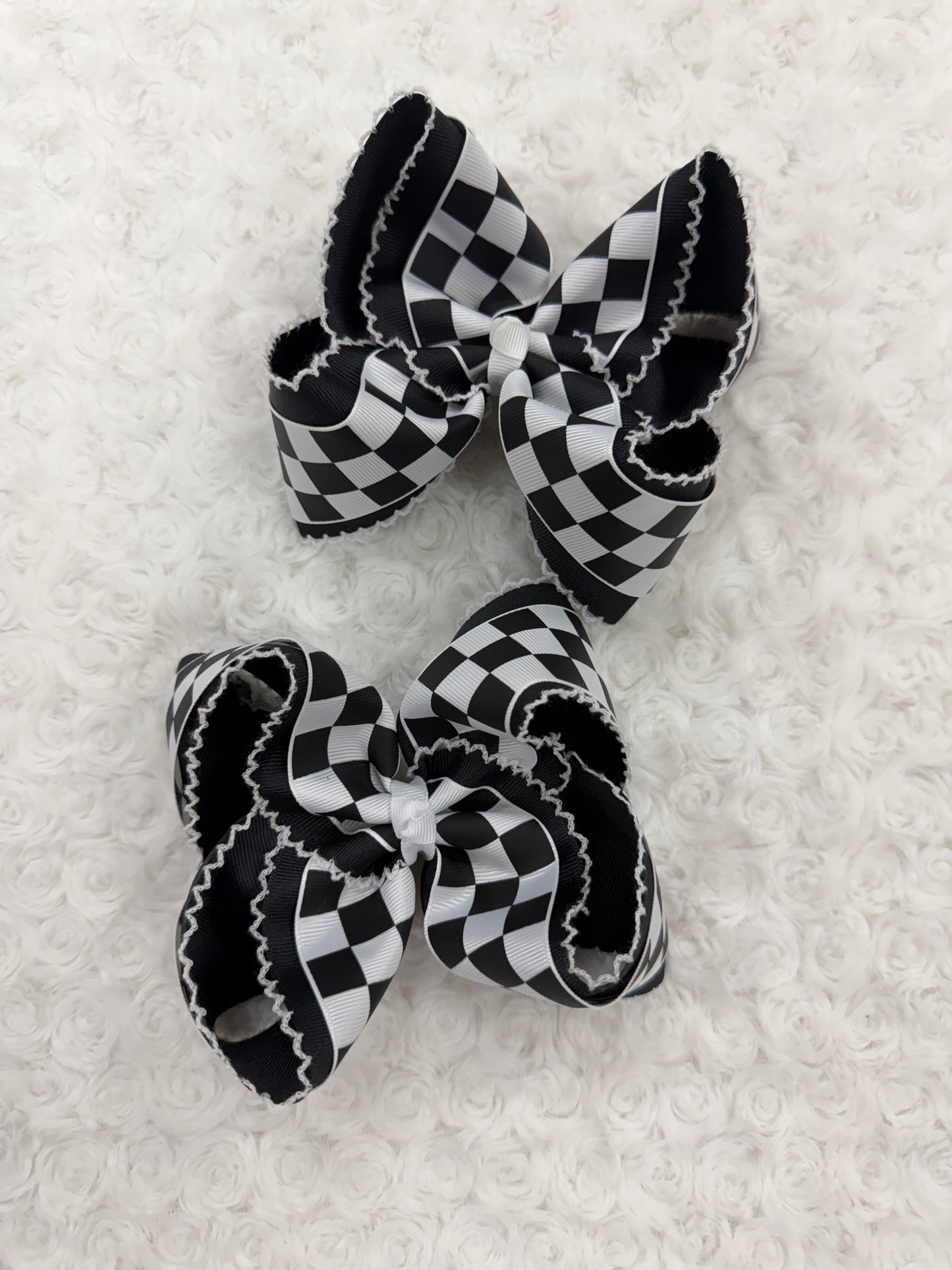 Off To The Races- 2pc set & Bow Match
