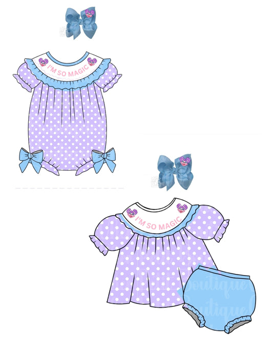 Sesame Street- Abby Cadabby- Pre-Order - Machine Smocked