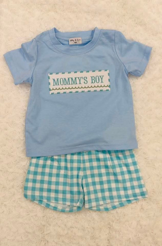 Mommy's Boy Set (Sibling Match)