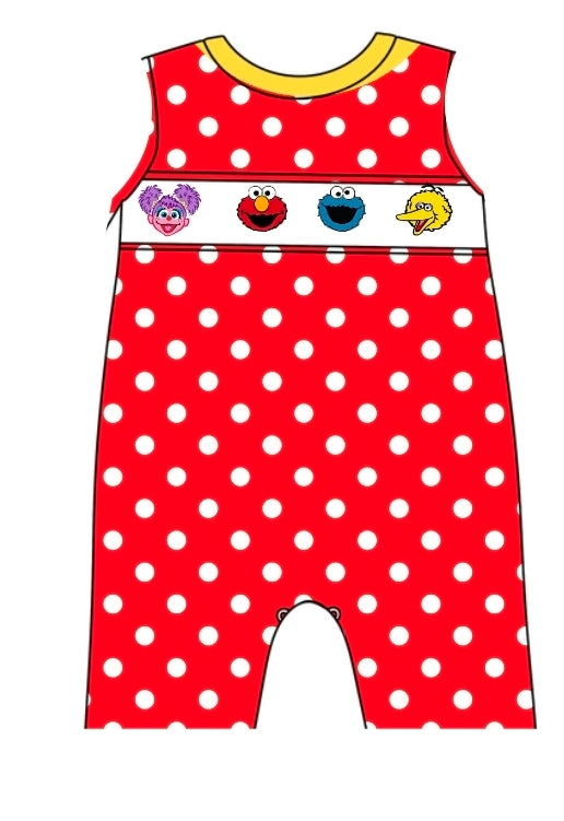 Sesame Street- Pre-Order - Machine Smocked