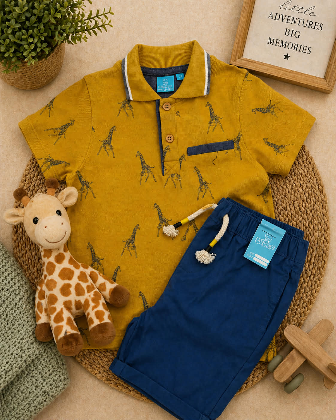 Giraffe Polo Set