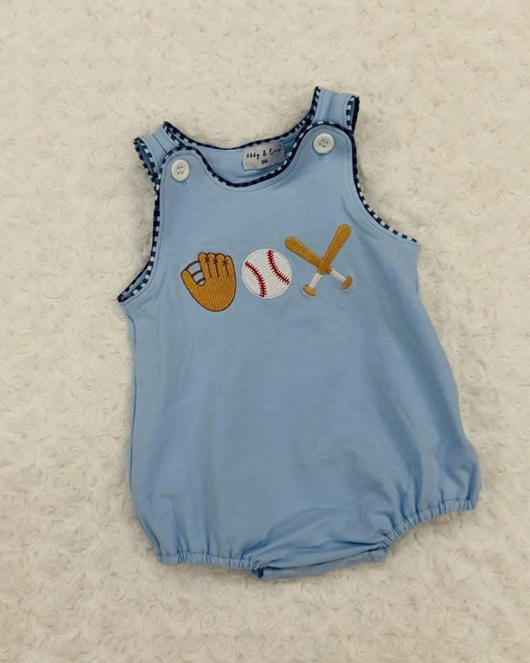 Baseball Bubble Embroidered