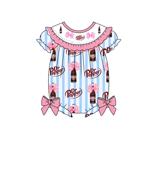 Dr. Pepper- Pre-Order - Machine Smocked